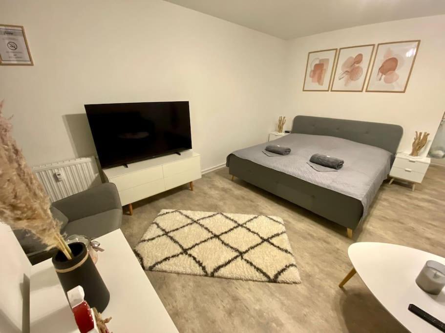 Stilvolle Ferienwohnung Mit Stellplatz Wlan Free Netflix Naehe Bahnhof Zwickau Exterior photo