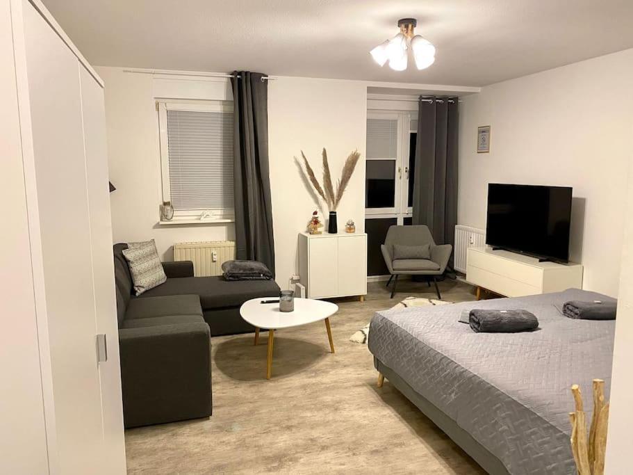 Stilvolle Ferienwohnung Mit Stellplatz Wlan Free Netflix Naehe Bahnhof Zwickau Exterior photo